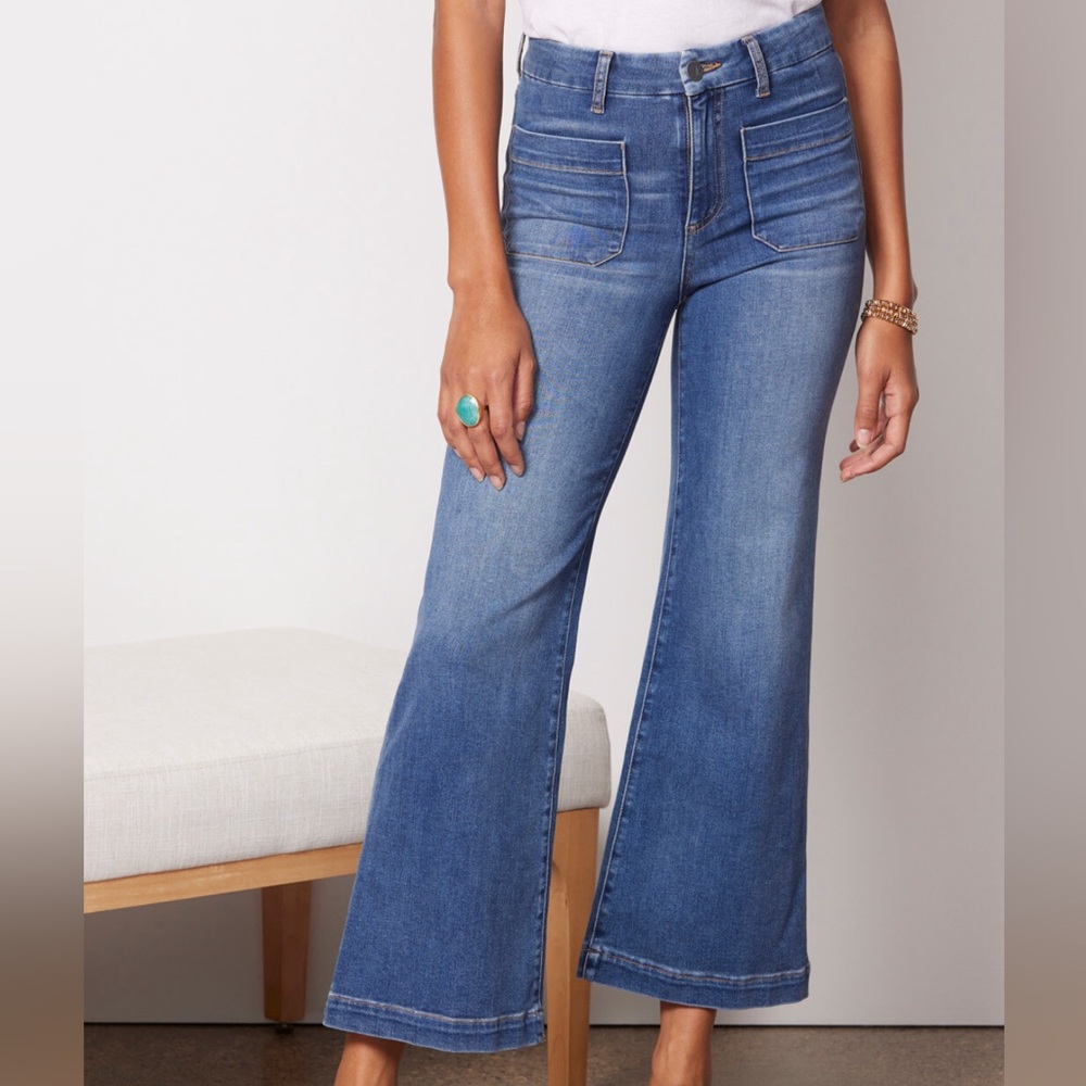 Meg wide leg used once (Wash:Blithe)